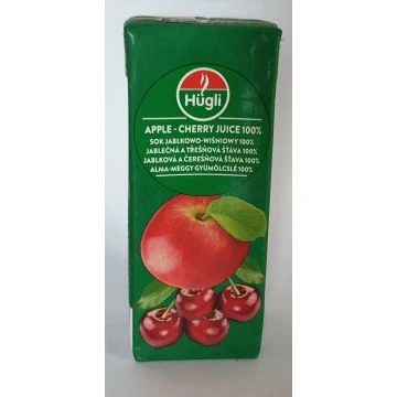 100% apple-cherry juice