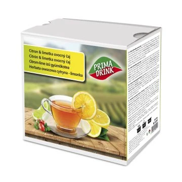 Lemon-lime fruit tea