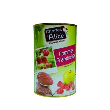 Fruit puree - apple with raspberry