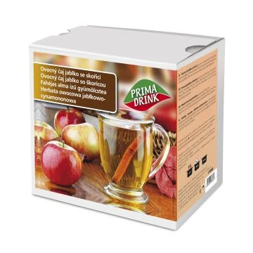 Fruit tea apple with cinnamon