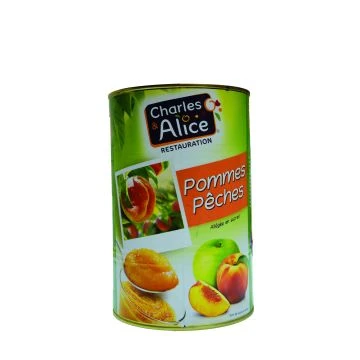 Fruit puree - apple with peach