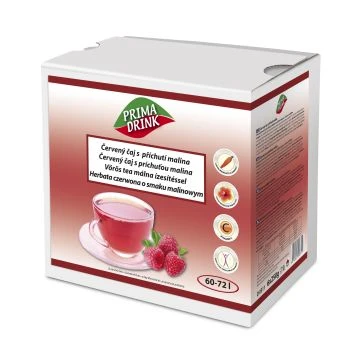 Red tea raspberry